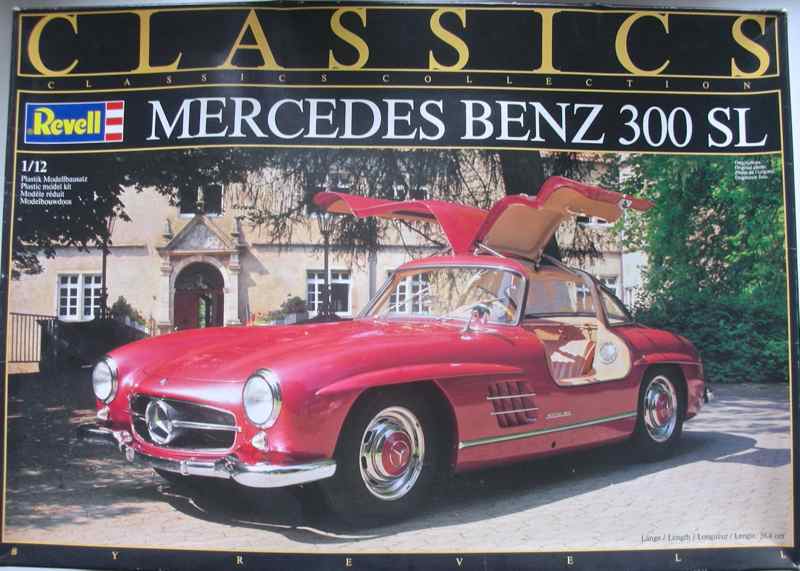 Revell Mercedes Benz 300sl 1 12 Bausatzvorstellung Das Wettringer Modellbauforum