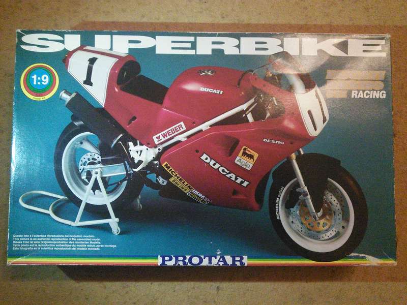 MOTO BIKE PROTAR KIT 1/9 DUCATI DESMO 851 RACING N°233