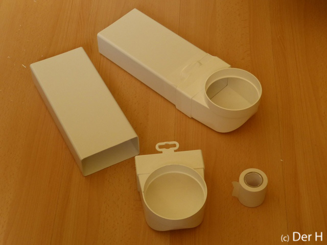 Airbrush: Baubericht: Airbrush-Kabine aus Plastikbox - Lackierung