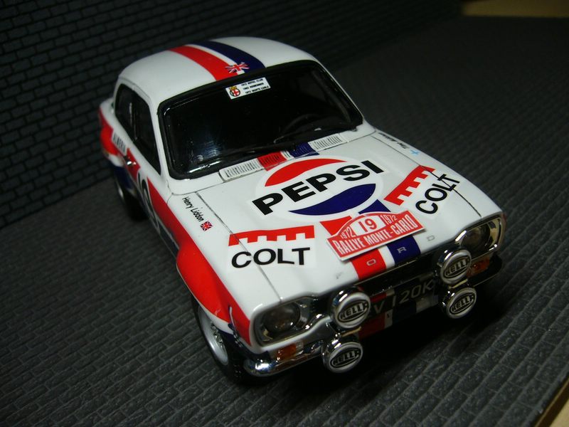 FORD ESCORT N°18 RALLYE MONTE CARLO 1983 J.R. DUBOIS Réalisation su