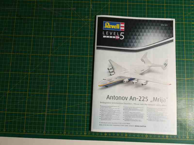 Antonov Mrija 04958 Modellino Antonov An-225 Mrija Revell Scala 1:144 - 587mm, Per Appassionati Kit Montaggio Aereo - Foto 7