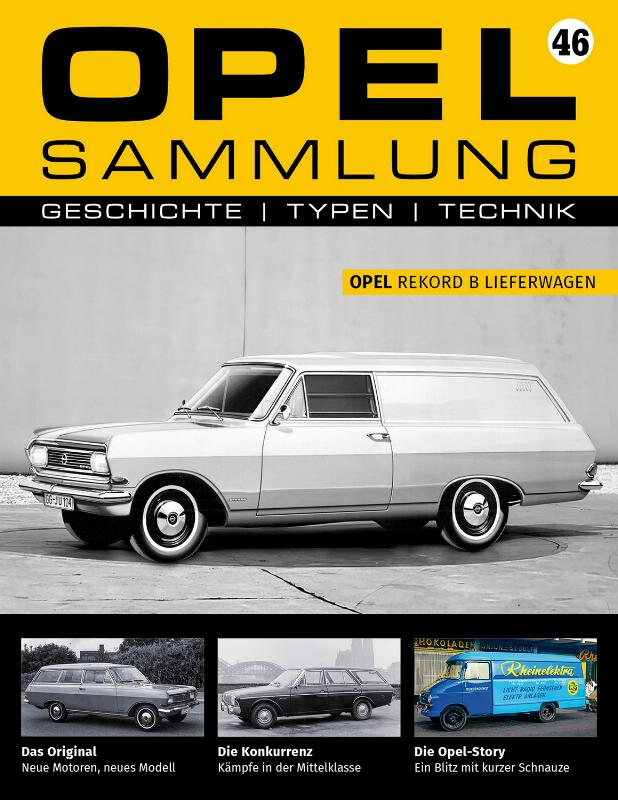 Opel Sammlung 1:24: Opel Rekord B Lieferwagen von 1965 - Abo