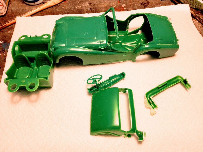 Triumph TR3, Masterkit, 1:24 - Europäer - Das Wettringer